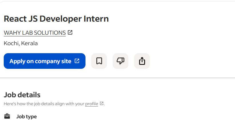 AI, ML & React.js internship jobs in Wellington