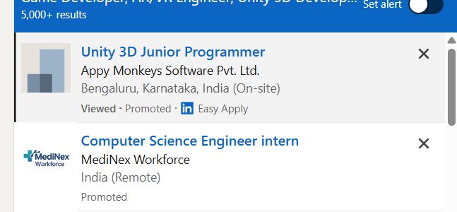 AR/VR Development (Unity) internship jobs in Hamilton