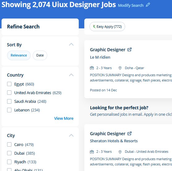 UI/UX Design internship jobs in Napier